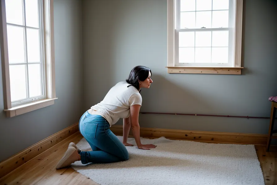Comment poser des plinthes en bois sur un mur irrégulier